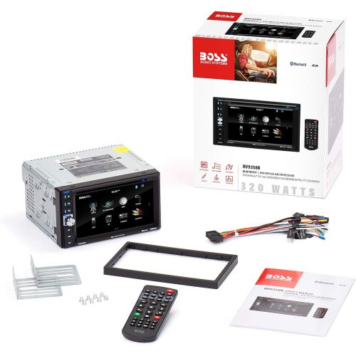  [아마존 핫딜] [아마존핫딜]BOSS Audio Systems BOSS Audio BV9358B Car DVD Player - Double Din, Bluetooth Audio and Calling, 6.2 Inch LCD Touchscreen Monitor, MP3 Player, CD, DVD, Wma, USB, SD, Auxiliary Input, Am FM Radio Recei