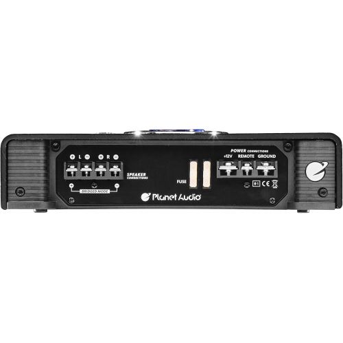  [아마존베스트]Planet Audio AC2000.2 Anarchy 2000 Watt, 2 Channel, 2/4 Ohm Stable Class A/B, Full Range, Bridgeable, MOSFET Car Amplifier with Remote Subwoofer Control