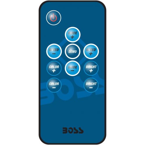  [아마존베스트]BOSS Audio Systems BOSS Audio MRGB65B 200 Watt (Per Pair), 6.5 Inch, Full Range, 2 Way Marine Speakers, (Sold In Pairs) Multi Color LED Illumination with Wireless Radio Frequency Remote