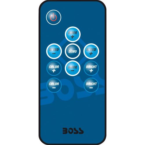  [아마존베스트]BOSS Audio Systems MRGB65 6.5 Inch Marine Speakers - Weatherproof, 200 Watts Per Pair, 100 Watts Each, Multi-Color Illumination, Full Range, 2 Way, Sold in Pairs