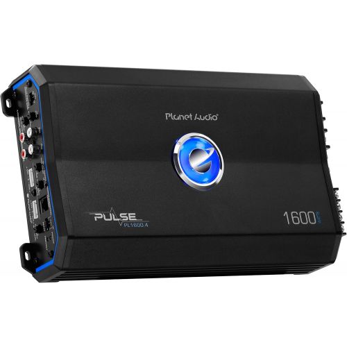  [아마존베스트]Planet Audio Pulse, Stable, Class A/B, Full Range, Bridgeable, MOSFET Car Amplifier, Remote Subwoofer Control