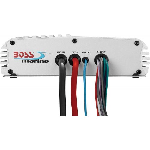  [아마존베스트]BOSS Audio Systems Boss Audio Systems MR1950 Marine Grade 1950 Watt, 5 Channel, 2 4 Ohm Stable Class AB, Full Range, Bridgeable, Mosfet Power Supply Amplifier with Remote Subwoofer Control