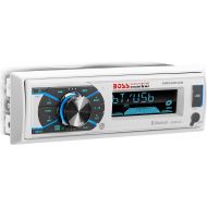 Boss Audio Systems MR632UAB Marine Receiver ? Weatherproof, Bluetooth Audio and Hands-Free Calling, USB, MP3, AM/FM, Aux-in, No CD Player, RGB Multi-Color Illumination, Detachable
