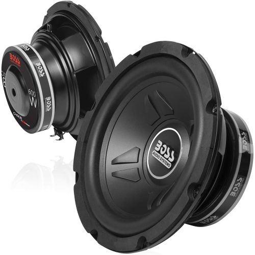  BOSS Audio Systems CXX8 8 Inch Car Subwoofer - 600 Watts Maximum Power, Single 4 Ohm Voice Coil, Easy Mounting, Sold Individually