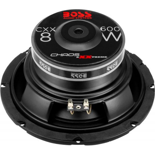  BOSS Audio Systems CXX8 8 Inch Car Subwoofer - 600 Watts Maximum Power, Single 4 Ohm Voice Coil, Easy Mounting, Sold Individually