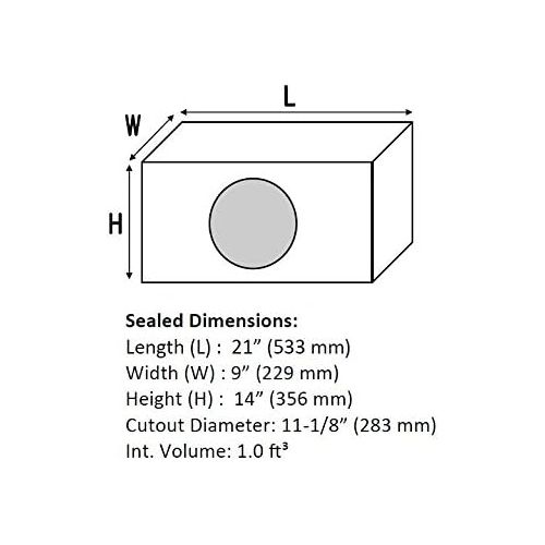  BOSS Audio Systems D12F 1000 Watt, 12 Inch , Single 4 Ohm Voice Coil, Shallow Mount Car Subwoofer