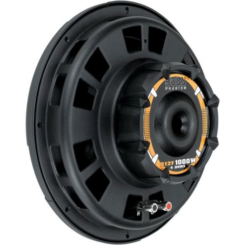  BOSS Audio Systems D12F 1000 Watt, 12 Inch , Single 4 Ohm Voice Coil, Shallow Mount Car Subwoofer