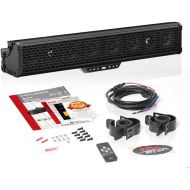 [아마존베스트]BOSS Audio Systems BRT27A ATV UTV Sound Bar System - 27 Inch Wide, IPX5 Rated Weatherproof, Bluetooth, Amplified, 3 Inch Speakers, 1 Inch Horn Loaded Tweeters, Easy Installation fo