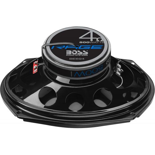  [아마존베스트]BOSS Audio Systems BE694 6 x 9 Inch Car Speakers - 500 Watts of Power Per Pair, 225 Watts Each, Full Range, 4 Way, Sold in Pairs