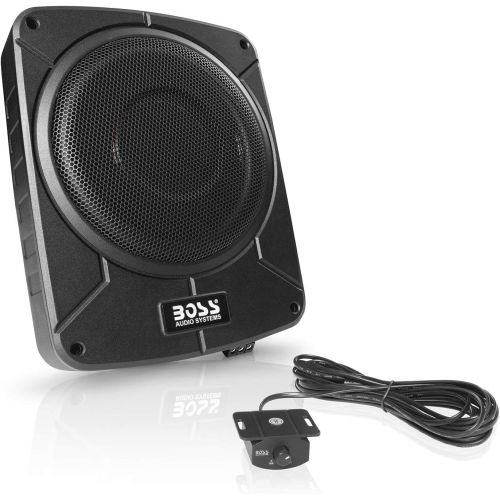  [아마존베스트]BOSS Audio Systems BAB10 Amplified Car Subwoofer - 1200 Watts Max Power, Low Profile, 10 Inch Subwoofer, Remote Subwoofer Control, Great for Vehicles That Need Bass But Have Limite