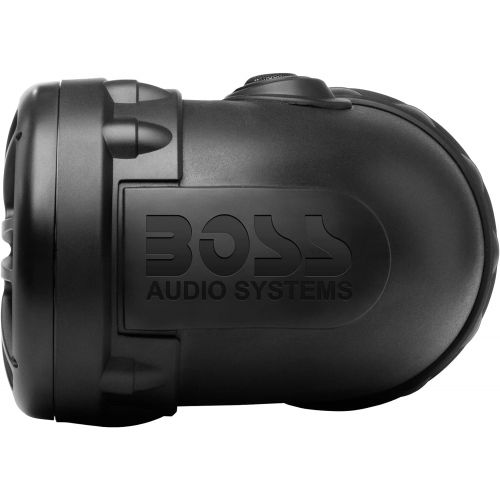  [아마존베스트]BOSS Audio Systems ATV85B ATV UTV Weatherproof Sound System - 8 Inch Speakers, 1.5 Inch Tweeters, Built-in Amplifier, Bluetooth Remote, Easy Installation For 12V Vehicles