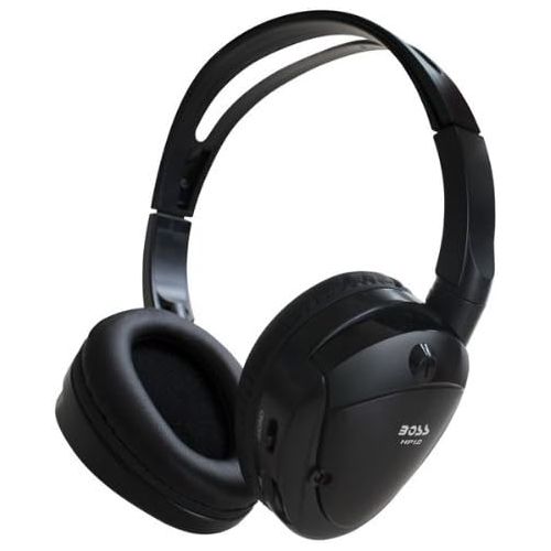  [아마존베스트]BOSS Audio Systems HP12 Car Infrared Foldable Wireless Headphone For Use with All Video Monitors with Infrared Transmission