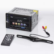 [아마존베스트]BOSS Audio Systems BVB9358RC Car DVD Player with Rearview Camera - Double Din, Bluetooth Audio and Hands-Free Calling, 6.2 Inch Touchscreen LCD Monitor, MP3, CD, DVD, USB, SD, AUX