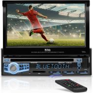 [아마존베스트]BOSS Audio Systems BV9976B Car DVD Player - Single Din, Bluetooth Audio and Calling, Built-in Microphone, CD-USB-SD-Aux-in-AM FM Radio Receiver, 7 Inch Digital LCD Display, Multi-c