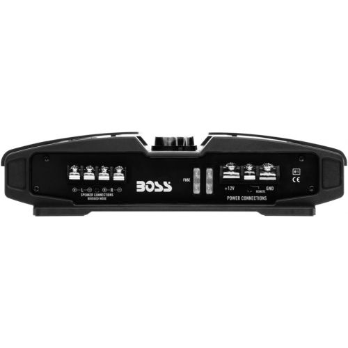  BOSS Audio Systems PT1600 2 Channel Car Amplifier ? Phantom Series, 1600 Watts, Full Range, Class A/B, 2-8 Ohm Stable, Mosfet Power Supply, Bridgeable