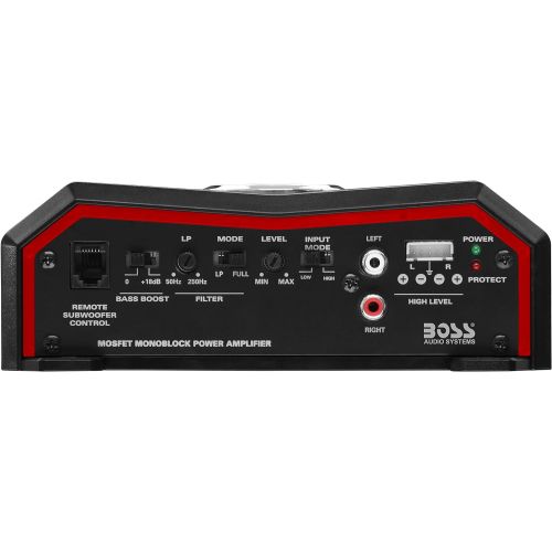  BOSS Audio Systems Elite BE1500.1 Monoblock Car Amplifier - 1500 Watts, 2 4 Ohm Stable, Class AB, Mosfet Power Supply, Great For Subwoofers
