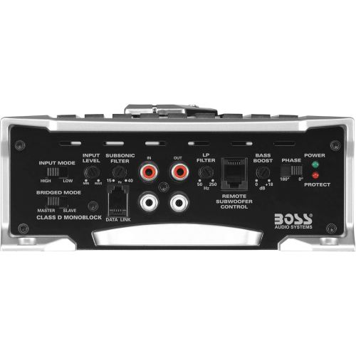  BOSS Audio Systems AR4000D Class D Car Amplifier - 4000 Watts, 1 Ohm Stable, Digital, Monoblock, Mosfet Power Supply, Great for Car Subwoofers