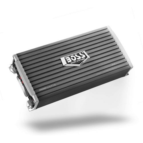  BOSS Audio Systems AR4000D Class D Car Amplifier - 4000 Watts, 1 Ohm Stable, Digital, Monoblock, Mosfet Power Supply, Great for Car Subwoofers