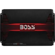 BOSS Audio Systems PF2200 Phantom 2200 Watt, 4 Channel, 2 4 Ohm Stable Class AB, Full Range, Bridgeable, Mosfet Car Amplifier with Remote Subwoofer Control