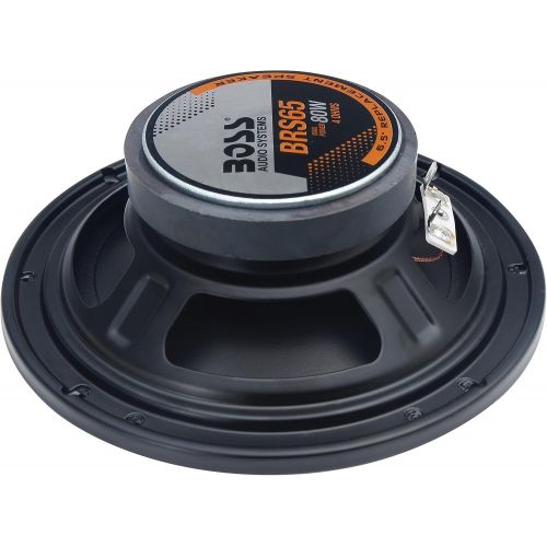  BOSS Audio Systems BRS65 80 Watt, 6.5 Inch , Full Range, Replacement Car Speaker - Sold Individually