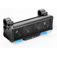 BOSS Audio Systems BRT14A ATV UTV Sound Bar System - 14 Inches Wide, IPX5 Rated Weatherproof, Bluetooth, Amplified, 3 inch Speakers, 1 Inch Horn Loaded Tweeters, Easy Installation