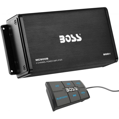  BOSS Audio Systems Boss Audio MC900B 500W Max 4 Channel Full Range Class AB Amplifier (2 Pack)