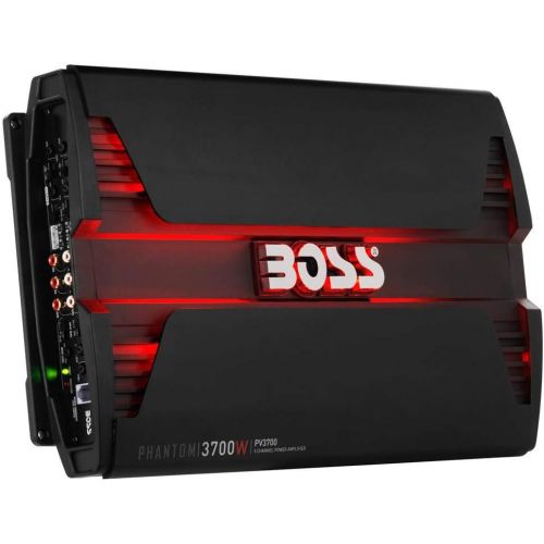  BOSS Audio Systems New Boss PV3700 3700W 5 Channel Car Audio Amplifier Power LED Amp+Remote (2 Pack)