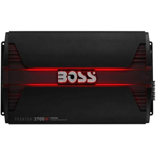  BOSS Audio Systems New Boss PV3700 3700W 5 Channel Car Audio Amplifier Power LED Amp+Remote (2 Pack)