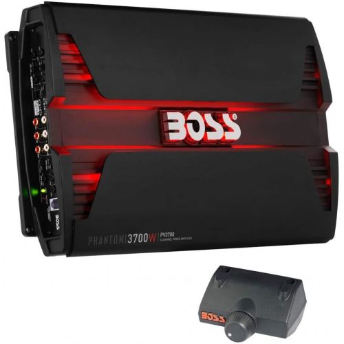  BOSS Audio Systems New Boss PV3700 3700W 5 Channel Car Audio Amplifier Power LED Amp+Remote (2 Pack)