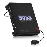 BOSS Audio Systems BOSS Audio R1100M Monoblock Car Amplifier  1100 Watts Max Power, 2/4 Ohm Stable, Class A/B, MOSFET Power Supply, Remote Subwoofer Control