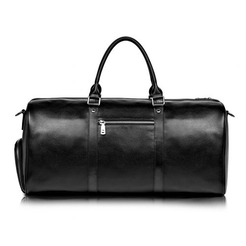  BOSTANTEN Genuine Leather Travel Weekender Overnight Duffel Bag Gym Sports Luggage Tote Duffle Bags For Men & Women