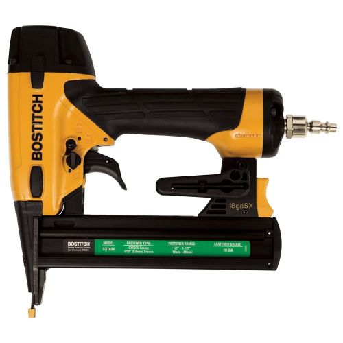  Bostitch SX1838K 18-Gauge 732 in. Crown 1-12 in. Oil-Free Narrow Crown Finish Stapler Kit