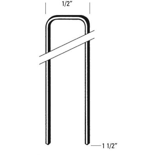  Bostitch 16S4-38SS-1M 16-Gauge 1-12 in. x 12 in. Wide Crown Stainless Steel Staples (1,050-Pack)