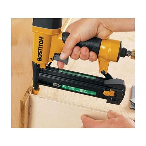  BOSTITCH Brad Nailer 18 Gauge/Narrow Crown Stapler, 2-in-1 (SB-2IN1)