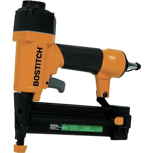  BOSTITCH Brad Nailer 18 Gauge/Narrow Crown Stapler, 2-in-1 (SB-2IN1)