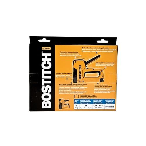  BOSTITCH Stapler, Outward Clinch, Stapling Tacker 14MM Max (T6-8OC2)