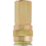 BOSTITCH UC38-14F Universal 3/8-Inch Series Coupler with Push-To-Connect with 1/4-Inch NPT Female Thread