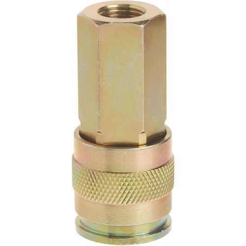  BOSTITCH UC38-14F Universal 3/8-Inch Series Coupler with Push-To-Connect with 1/4-Inch NPT Female Thread