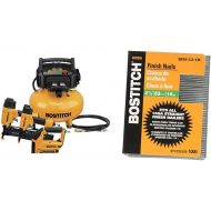 BOSTITCH Air Compressor Combo Kit, 3-Tool (BTFP3KIT) & Finish Nails, Bright, 2-1/2-Inch, 16GA, 1000-Pack (SB16-2.5-1M)