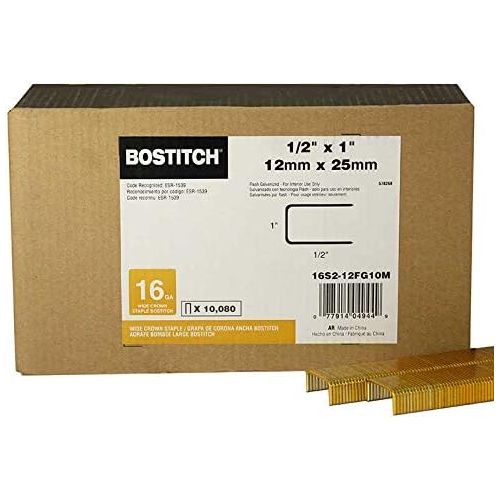  Stanley Bostitch 16S2-12 Construction Staple