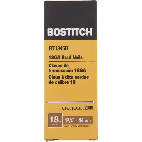  Stanley Bostitch BT1345B 1-3/4-Inch Brad Nail, 2000-Pack