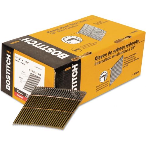  Bostitch S16D131-FH Bostitch S16D131-FH Round Head Framing Nails, 3 1/2 in, Diamond Point
