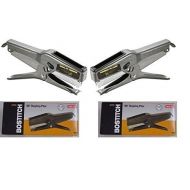 Bostitch - Lot of 2 Stanley Bostitch B8 Plier Staple Gun Stapler