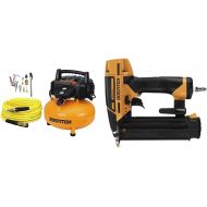 BOSTITCH BTFP02012-WPK 6-Gallon 150 PSI Oil-Free Compressor Kit and Smart Point 18GA Brad Nailer Kit