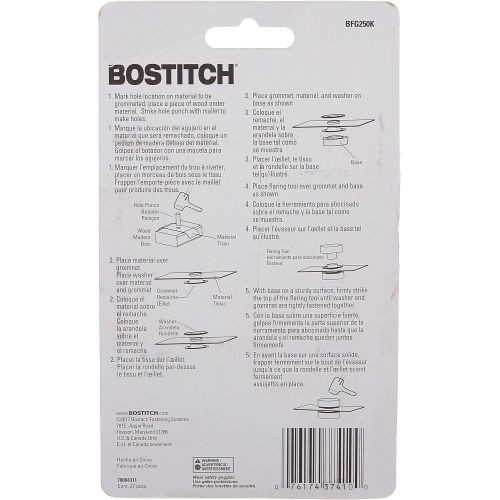  BOSTITCH BFG250K Grommet Tool Kit, 1/2-Inch
