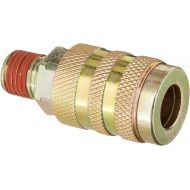 BOSTITCH IC-14M Industrial 1/4-Inch Series Coupler with 1/4-Inch NPT Male Thread