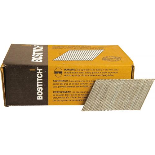  BOSTITCH Finish Nails, 33 to 35 Degree, Angled, 15GA, 2-Inch, 3655-Pack (FN1532)