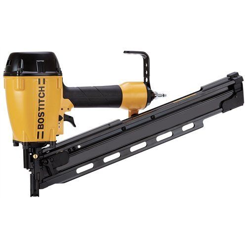  보스티지 네일러 라운드 헤드 BOSTITCH Framing Nailer, Round Head, 21-Degree Plastic, 3-1/4-Inch (BTF83PL)