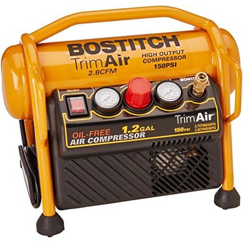  BOSTITCH CAP1512-OF 1.2 Gallon Oil-Free High-Output Trim Compressor