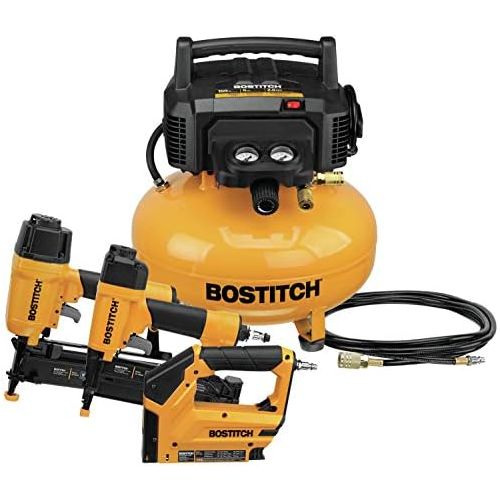  BOSTITCH BTFP3KIT 3-Tool Portable Air Compressor Combo Kit